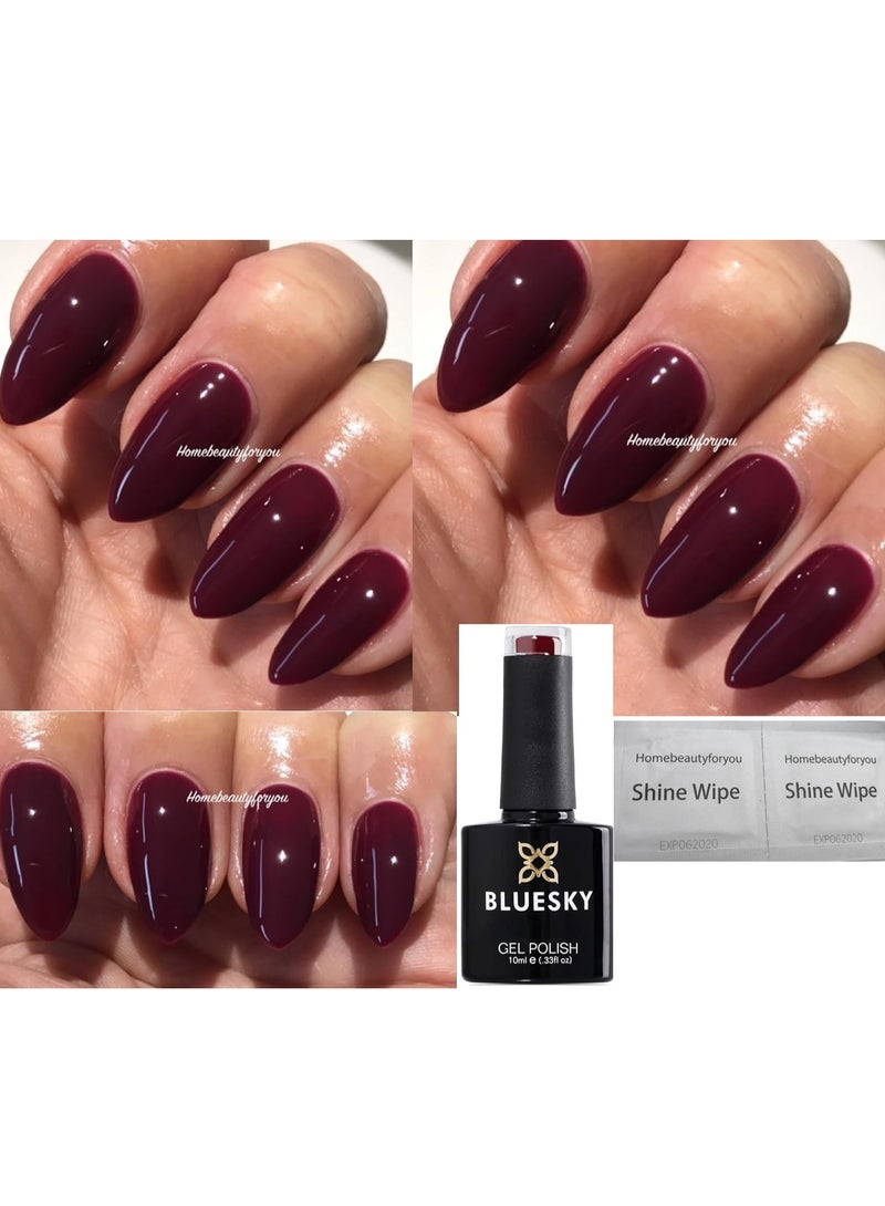 Vampy Berry Dark Cherry Burgundy BP11 Nail Gel Polish UV LED Soak Off 10ml