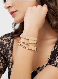 ELLA 2 Pack Mix Cuff Bangle  - Image 4