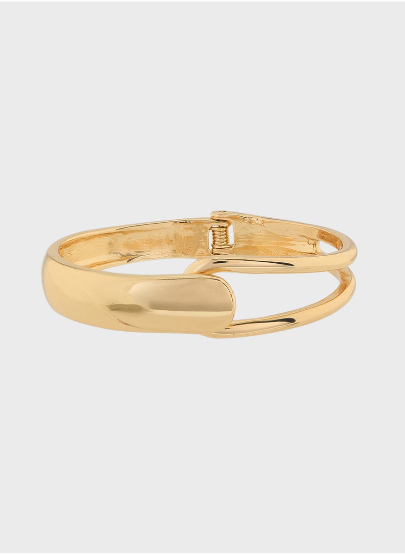 ELLA 2 Pack Mix Cuff Bangle  - Image 3