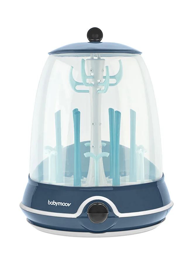 babymoov Turbo Electric Steam With 2 In 1 Sterilizer And Drying Rack, Sterilize Up To 6 Bottles At Once, Automatic Dry Function, Turbo Speed Function, Bpa - Free, Audible Alarm And Automatic Switch - off