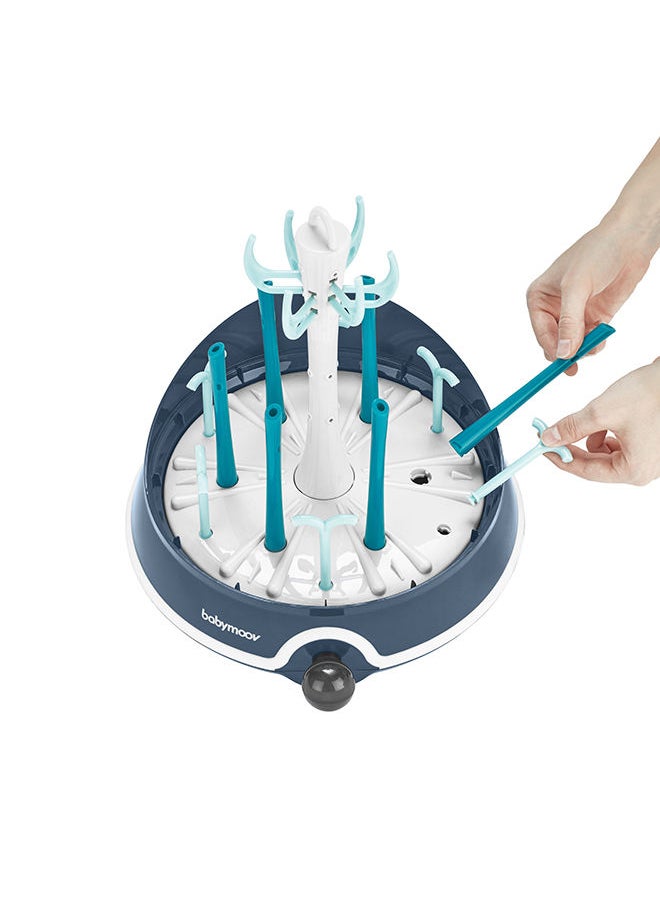babymoov - Turbo Electric Steam With 2 In 1 Sterilizer And Drying Rack, Sterilize Up To 6 Bottles At Once, Automatic Dry Function, Turbo Speed Function, Bpa - Free, Audible Alarm And Automatic Switch - off - Image 1