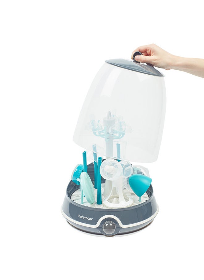 babymoov - Turbo Electric Steam With 2 In 1 Sterilizer And Drying Rack, Sterilize Up To 6 Bottles At Once, Automatic Dry Function, Turbo Speed Function, Bpa - Free, Audible Alarm And Automatic Switch - off - Image 1