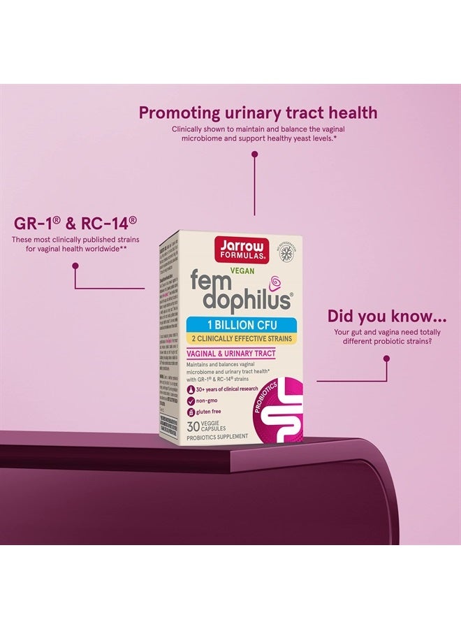 jarrow formulas فيم-دوفيلوس - مكمل بروبيوتيك للنساء - 30 كبسولة نباتية - سلالتين فعالتين سريرياً - 1 مليار وحدة تشكيل مستعمرة - توازن الميكروبيوم المهبلي وصحة المسالك البولية - مستقر على الرف - Image 5