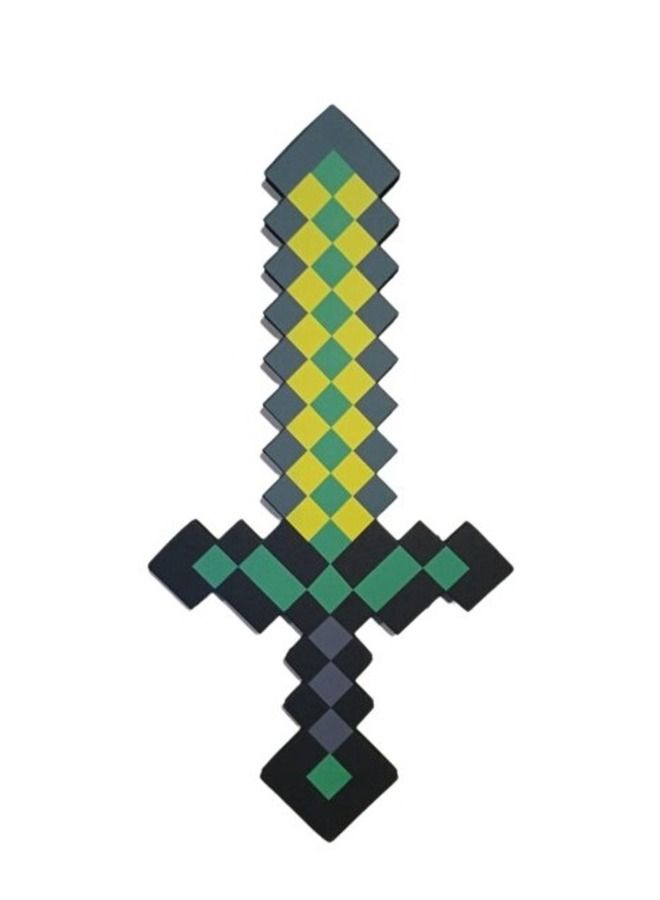Kid-Sized Minecraft Foam Sword Toy Perfect for Young Adventurers - Image 3