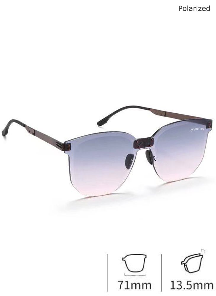 Chomel Fashion High-Definition Nylon Lens Sunglasses For Women's High-End Elegant Anti-Ultraviolet Anti-Blue Light  - Image 4