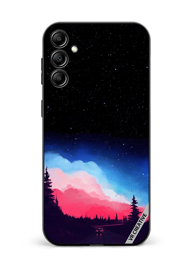 VR CREATIVE Protective Case Cover For Samsung Galaxy A55 Vibrant Cloud Design Multicolour - Image 1