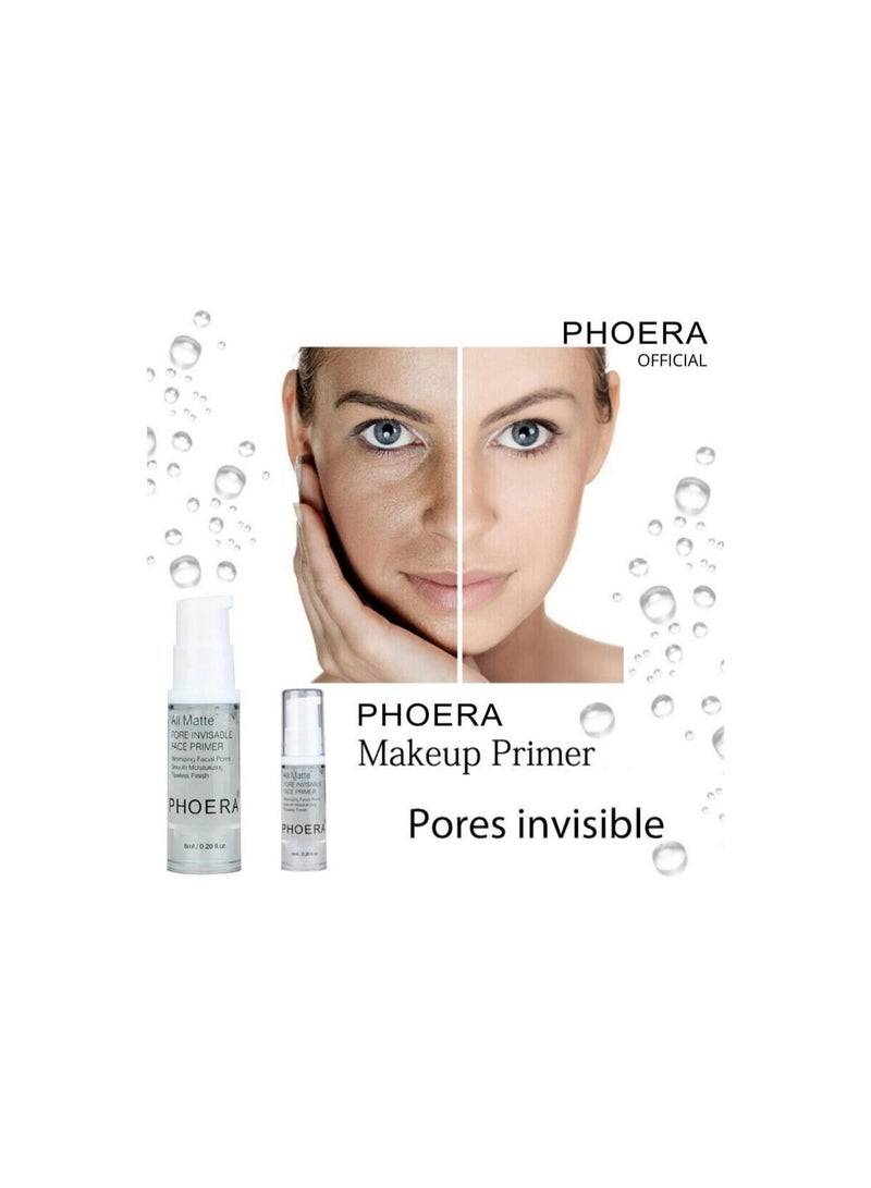 Phoera All Matte Pore Invisible Face Primer 18ML - Image 3