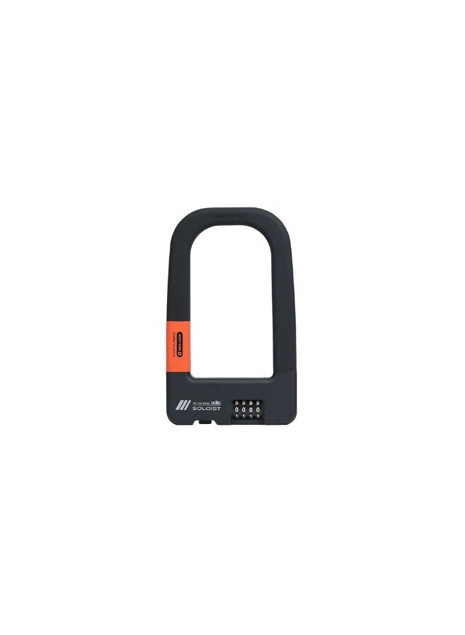 Ulac SOLOIST COMBO Steel U Lock | 153mm x 83mm / BLACK - Image 1