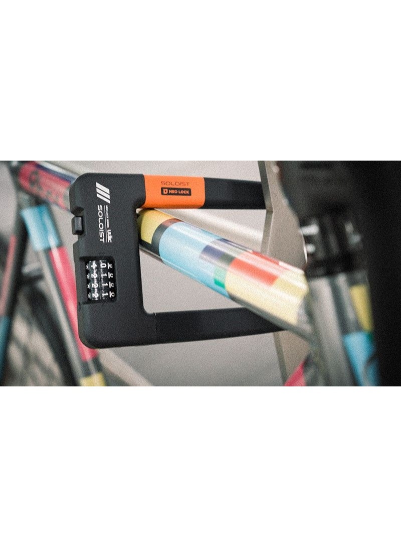 Ulac SOLOIST COMBO Steel U Lock | 153mm x 83mm / BLACK - Image 2