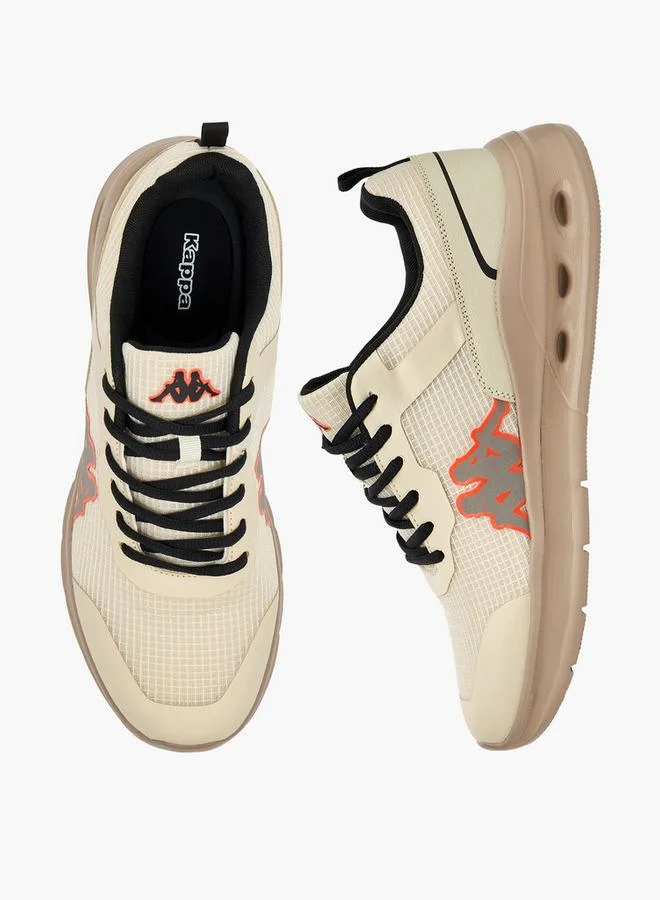 Kappa Men Logo Lace-Up Sports Shoes