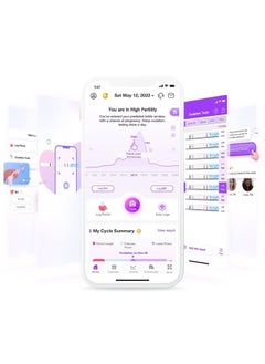 Easy@Home Ovulation Test Strips Powered by Premom Ovulation Predictor APP, FSA Eligible, 40 Ovulation Test and 10 Pregnancy Test Strips, 40LH +10HCG | Package May Vary  - Image 5