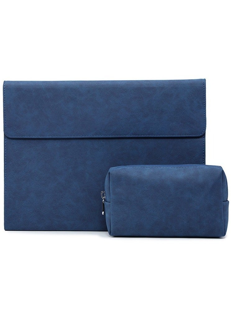 general Leather Case Compatible with Samsung Galaxy Tab S10 Ultra, Power Supply Bag + Anti-fall Tablet Protective Cover with Auto Sleep/Wake & Stand Function