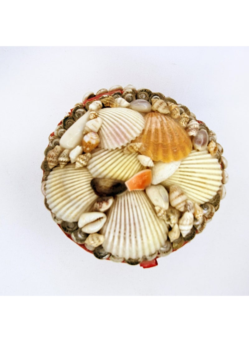 evinizdeki okyanus esintisi turkuaz hediyelik Small Round Box  - Image 1
