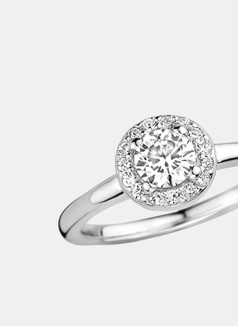 Liu Jo Ring with rhinestone round cut