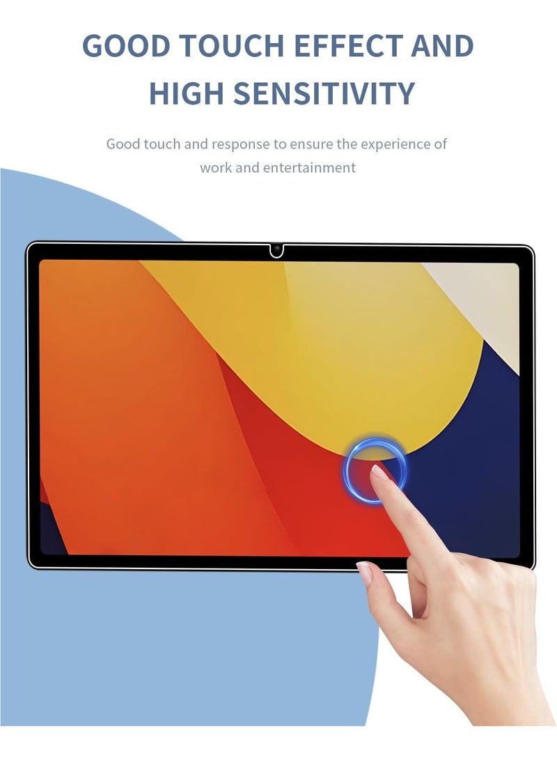 general 【2 Pack】 Screen Protector for Motorola Moto Pad 60 Pro 12.7 inch 2025, Tempered Glass Clear Film, Scratch Resistant, 9H Hardness, Easy to Install - Image 2