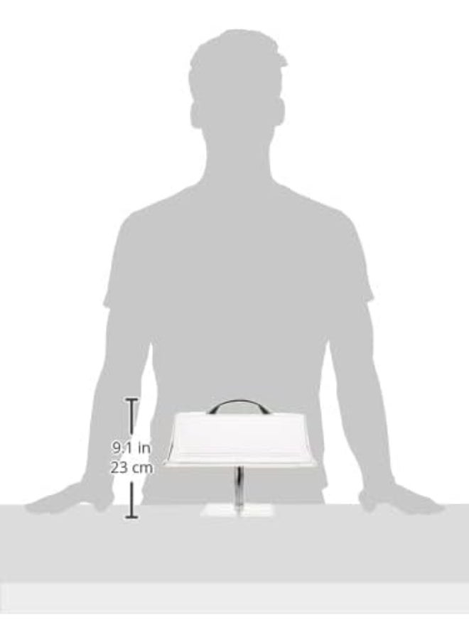 Vague Vague Acrylic Square Cake Box With Stand, 30 Cm Size, Transparent  - Image 5