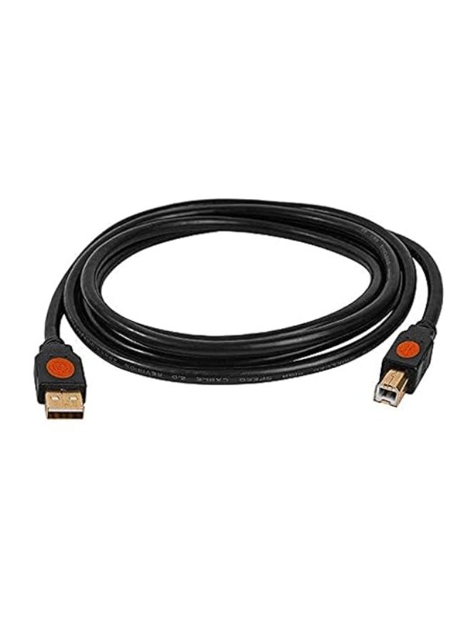 2b USB 2.0 Printer Cable, 1.8m - Black, Model (DC107) - Image 4
