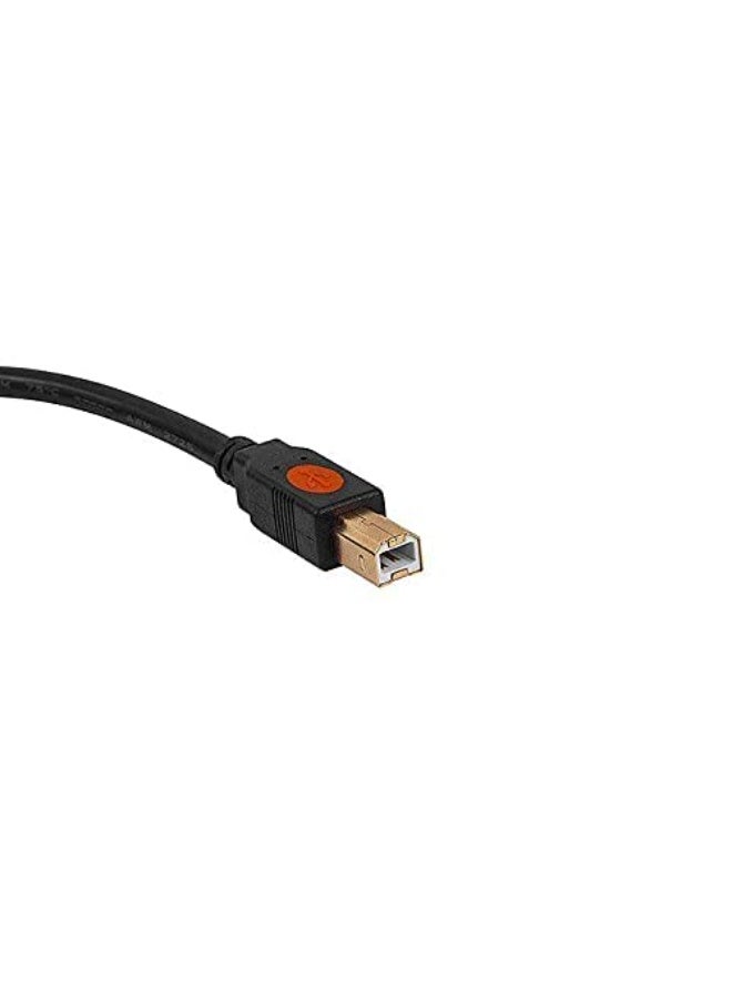 2b USB 2.0 Printer Cable, 1.8m - Black, Model (DC107) - Image 2