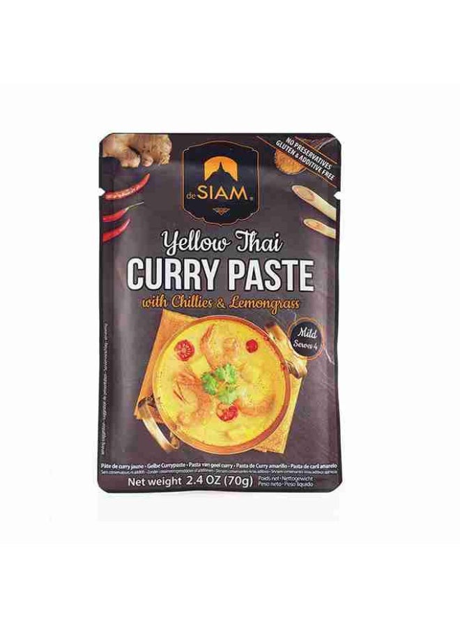 Thai Curry Paste, Yellow Curry - 70g, Thailand