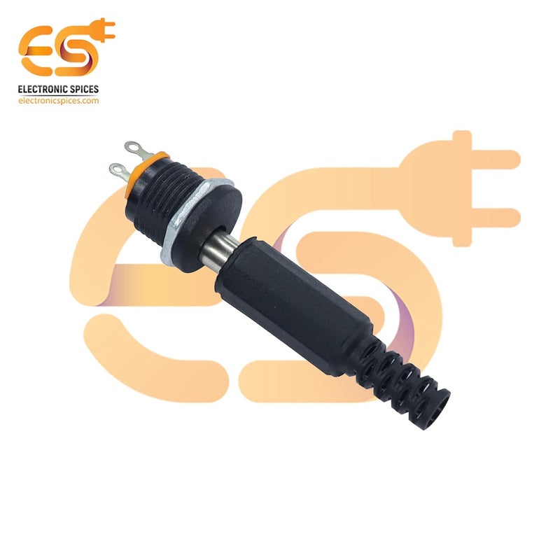 Electronicspices موصل طاقة DC 5.5 مم موصل ذكر (موصل ذكر فقط) عبوة من 10 - Image 5