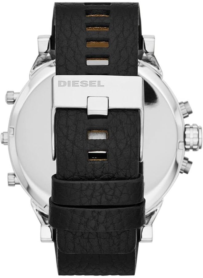 DIESEL Men's waterproof leather Chronograph DZ7313  - Image 4