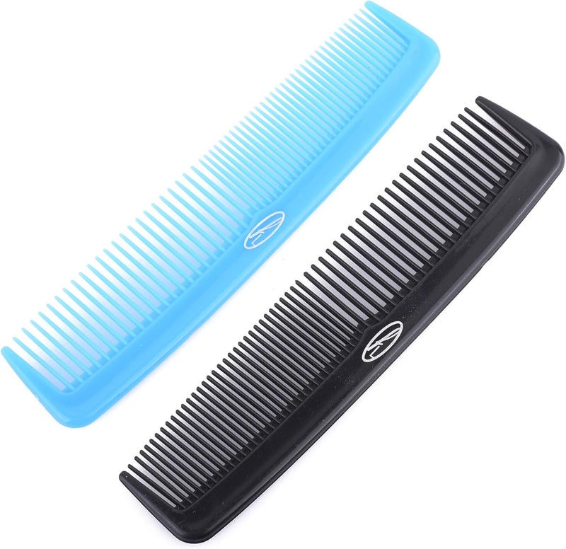 Fine Lines Pocket Comb Set of 2 Professional Quality Combs Antistatic Comb Heat Resistant