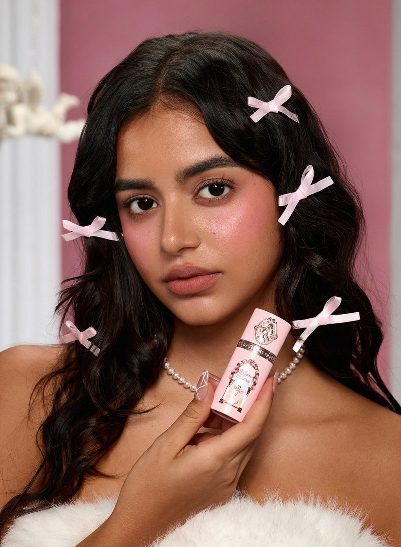Flower Knows Strawberry Cupid All Day Glow Liquid Blush Second-Skin Milky Texture Hydrating u0026 Long-Lasting （02 Coastal Rose） - Image 3