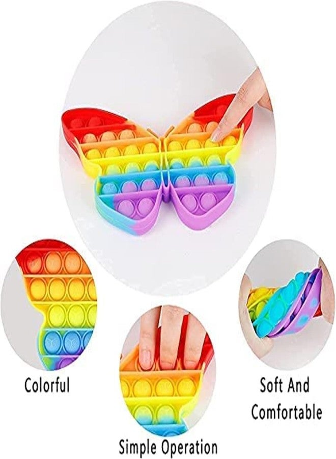 ATIPRIYA Pop it Fidget Toy, Silicone Pop it Fidget Toy Unicorn, Great Fidget Toy Gifts for Girls Boys Kids Adults (Multicolor and Random Shape ,Pack of 1) - Image 3