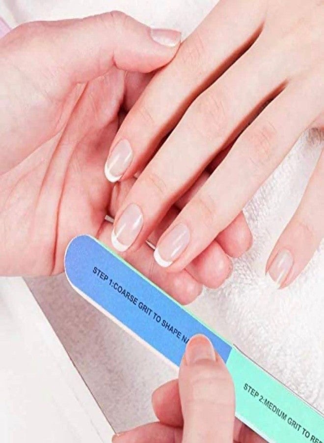Estavito 7 -Sided Nail Buffers/Filers for Manicure (Random Colors) - Combo of 2 - Image 2