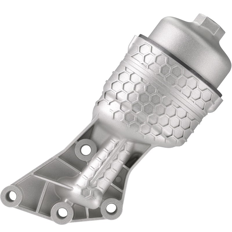 Xinlin 26300-3LAA0 Upgrade Aluminum Oil Filter Housing Complete Assembly Fit for Kia Telluride 20-24, Sedona 19-21, Sorento 19-20, Cadenza 17-20, Hyundai Genesis G80 17-20, Palisade 20-24 - Image 1
