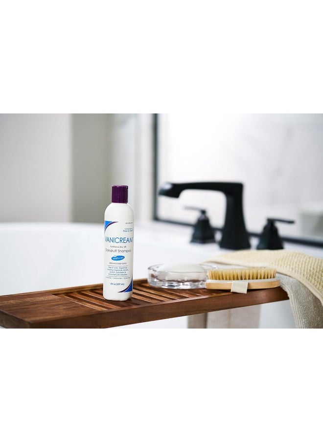 Vanicream Dandruff Shampoo Ph Balanced Mild Formula Effective For All Hair Types And Sensitive Scalps Free Of Fragrance Lanolin And Parabens 8 Fl Oz  - Image 2