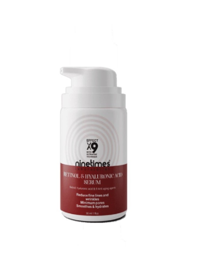 ninetimes - ninetimes retinol and hyalu - filler  30ml - Image 1