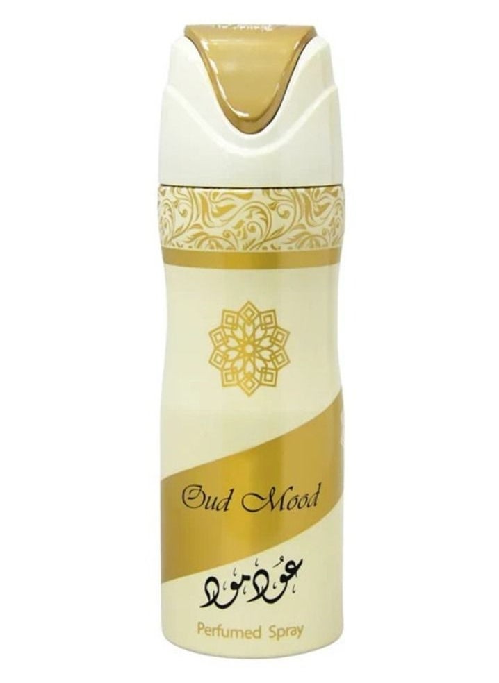 Lattafa - مجموعة هدايا عود موود أو دو برفيوم 100 مل ورذاذ معطر 200 مل - Image 1
