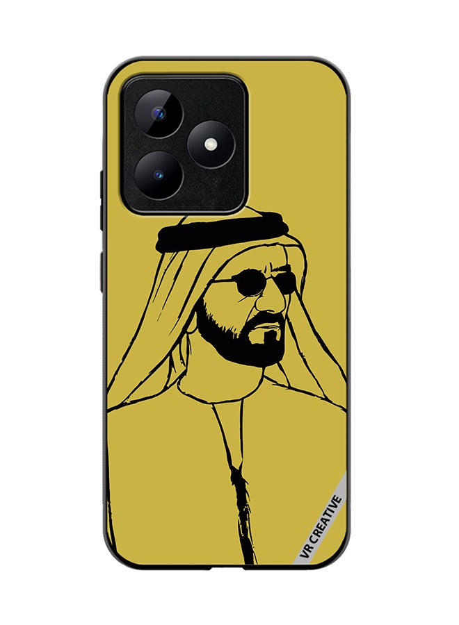VR CREATIVE Protective Case Cover For Realme C53 Sheikh Mohammed Bin Rashid Al Maktoum Design Multicolour - Image 1
