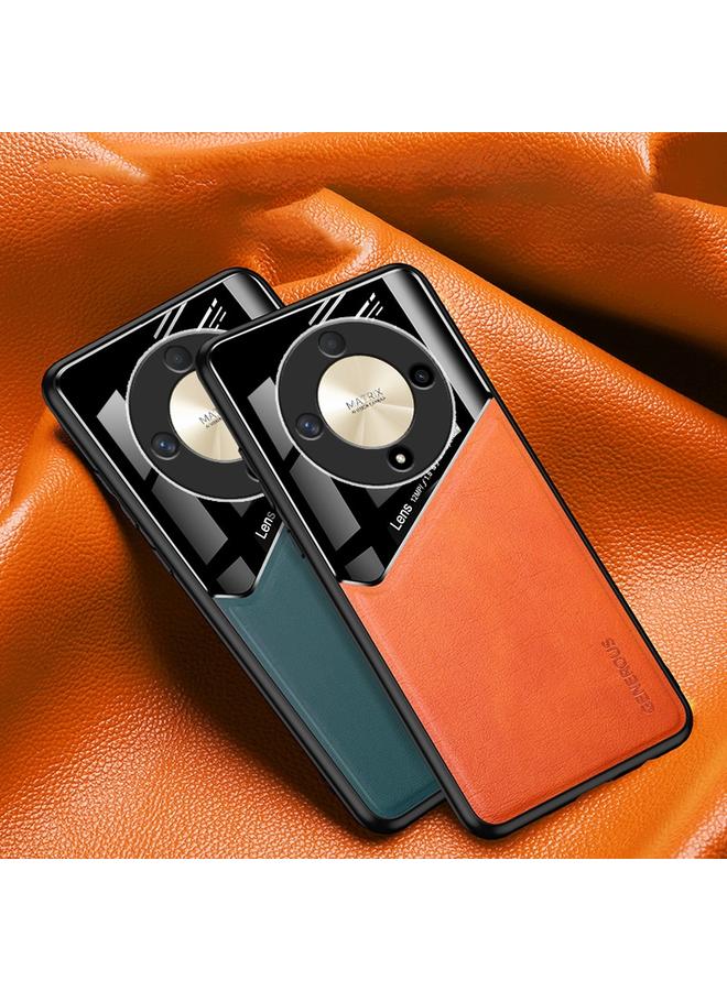 S-TOP Case For Honor X9b All-inclusive Leather Organic Glass Phone Case - Image 2