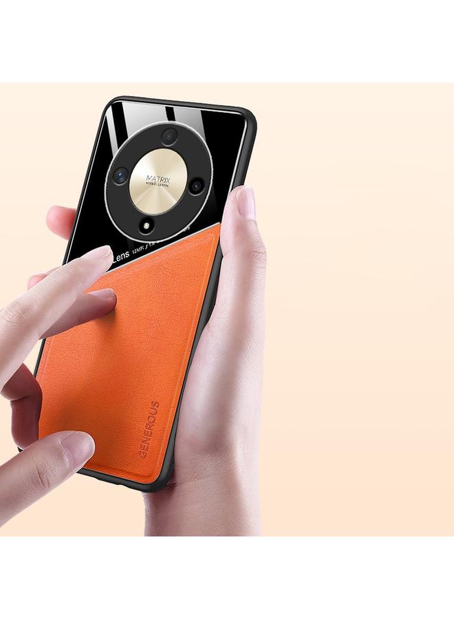 S-TOP Case For Honor X9b All-inclusive Leather Organic Glass Phone Case - Image 5
