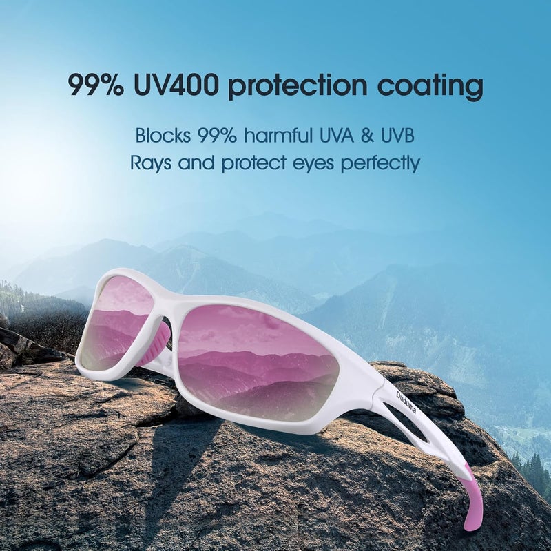 Duduma Polarized Sports Sunglasses for Men Women Running Cycling Fishing Golf Driving Shades Sun Glasses Tr90 - Image 2