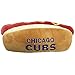 Pets First MLB Chicago Cubs Plush Dog Toys Stadium Theme Snacks Cutest Plush HOTDog Toy for Dogs Cats with Inner Squeaker Premium Embroidery of Baseball Team NameLogo - Image 3