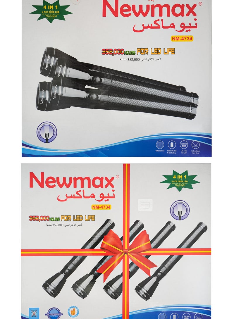 NEWMAX 4 IN 1 FLASHLIGHT - Image 3