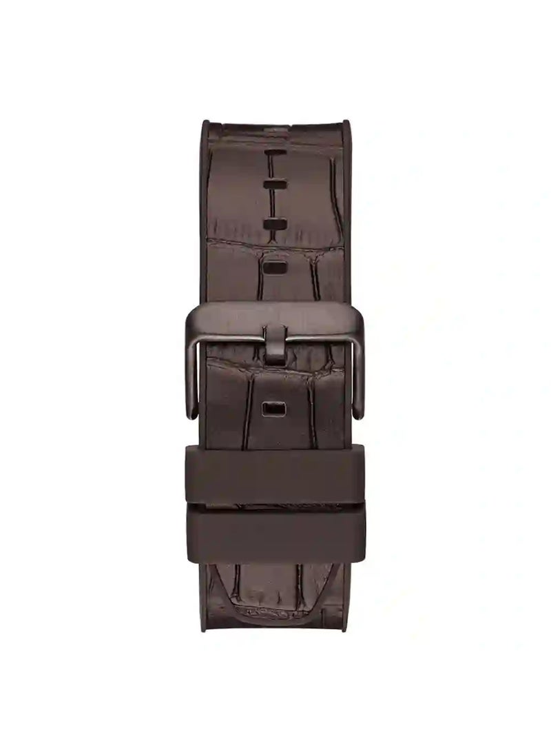 GUESS Mens Chocolate Brown Multi-function Watch - GW0492G2 - Image 5