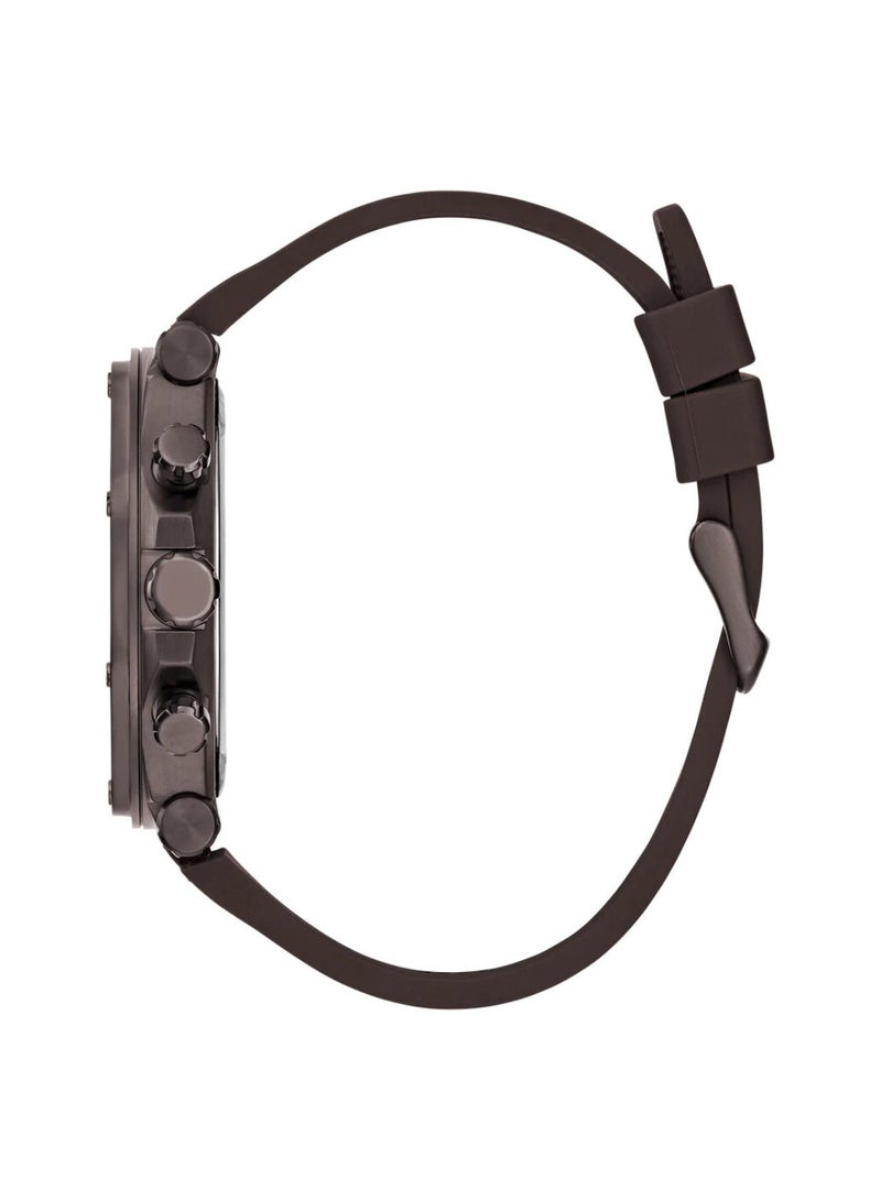 GUESS Mens Chocolate Brown Multi-function Watch - GW0492G2 - Image 4