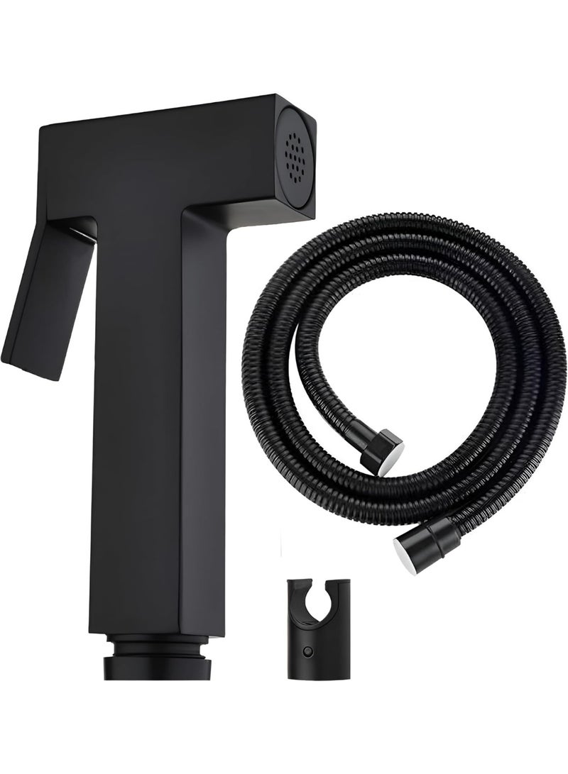 PRIME SOLE Handheld Bidet Sprayer Set with Flexible Hose and Wall Holder for Toilet Hygiene Bathroom Cleaning High Pressure Water Spray Kit Easy Installation Personal Hygiene Sprayer - Image 1