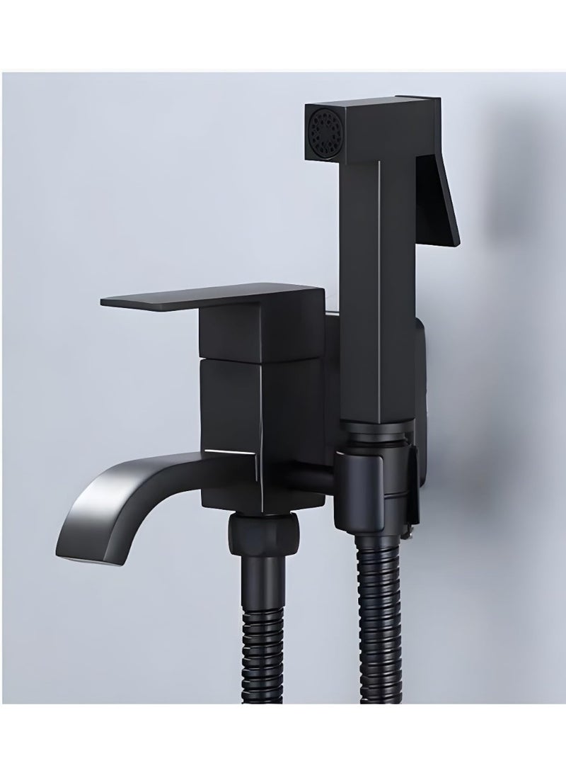 PRIME SOLE Handheld Bidet Sprayer Set with Flexible Hose and Wall Holder for Toilet Hygiene Bathroom Cleaning High Pressure Water Spray Kit Easy Installation Personal Hygiene Sprayer - Image 4