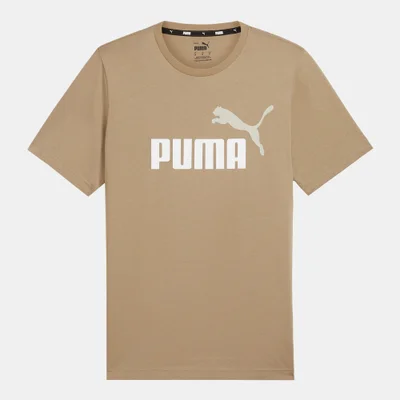 PUMA Men's Essentials+ 2 Colour Logo T-Shirt