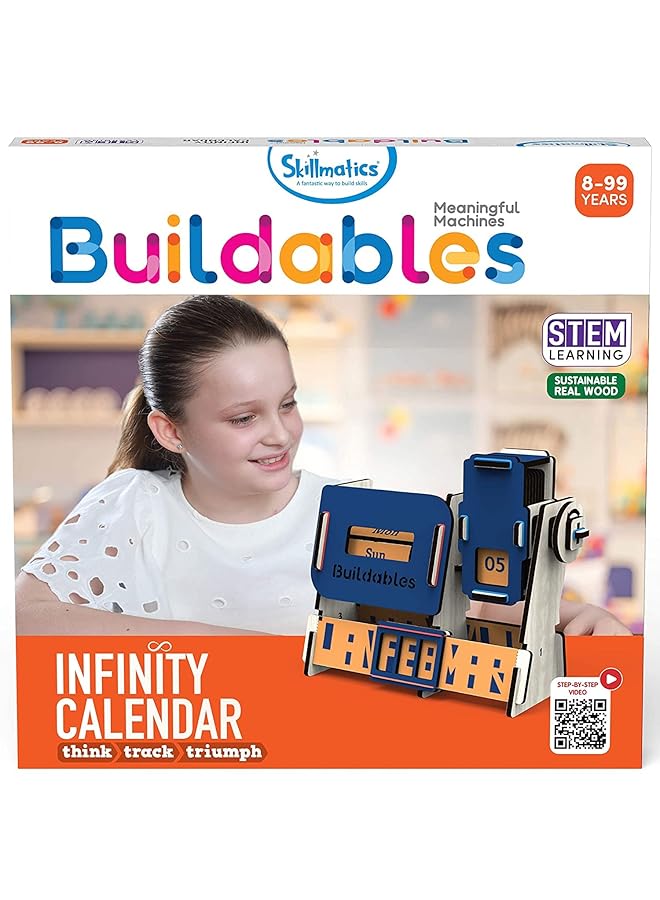 Skillmatics Stem Building Toy : Buildables Infinity Calendar | Gifts For Ages 8 And Up | Educational & Construction Activity Kit - Image 1