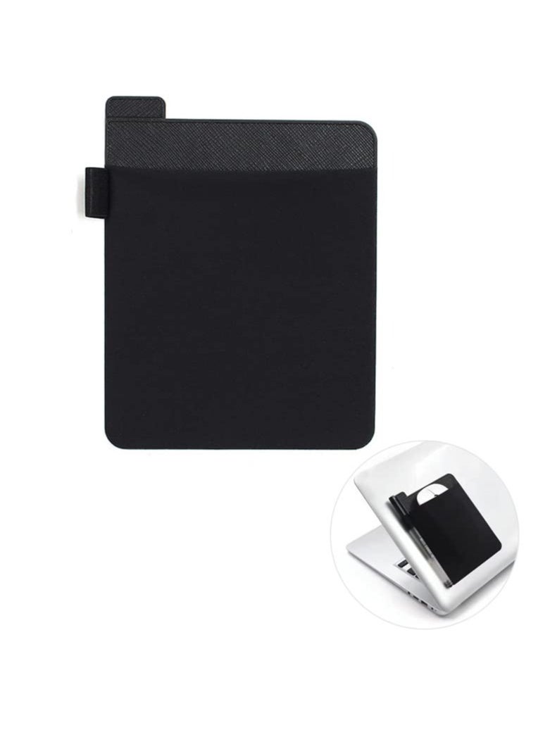 Excefore Pocket Pouch for Laptop with Reusable Adhesive,Pouch Holder for Computer Accessories,Self-Adhesive Mouse Headset Storage Bag, Ideal for Portable External USB Cable,Apple Magic Mouse  - Image 1