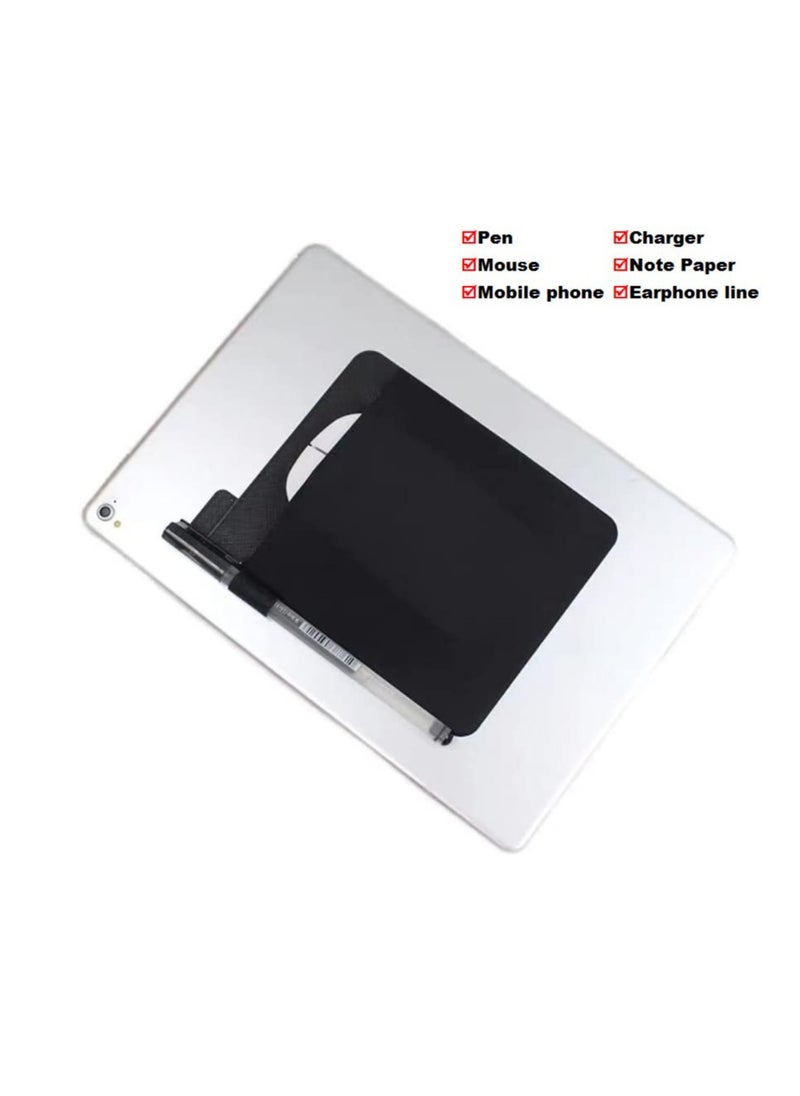 Excefore - Pocket Pouch for Laptop with Reusable Adhesive,Pouch Holder for Computer Accessories,Self-Adhesive Mouse Headset Storage Bag, Ideal for Portable External USB Cable,Apple Magic Mouse - Image 1