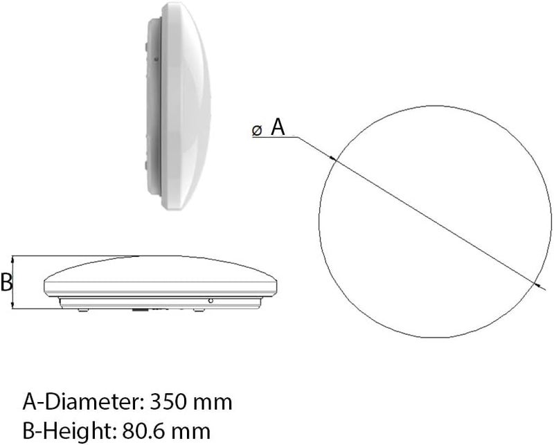 LEDVANCE Ledvance Osram 20W Surface Mounted Circular Light - Image 3