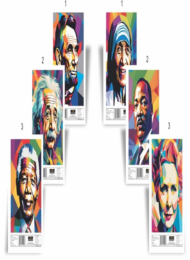 Freemind A4 Notebooks with Famous Personalities Portraits, Single Line inter-leaf, 160 Pages, Pack of 6 - Image 5