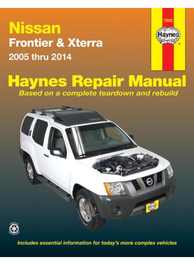 Nissan Frontier & Xterra (2005-2014) for two & four-wheel drive Haynes Repair Manual (USA) : 2005-14 